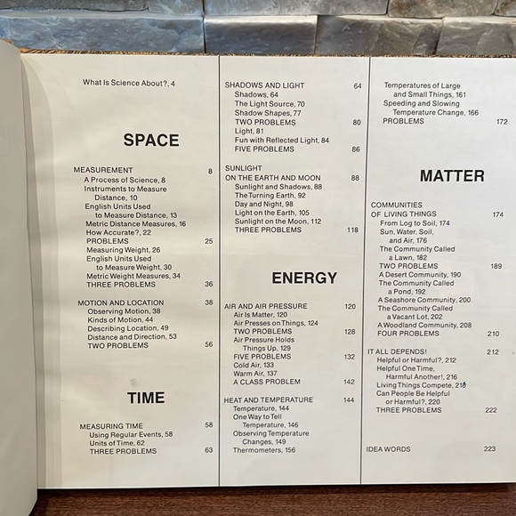 Elementary School Science Book - Picture 7 of 10